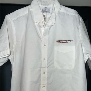 Short Sleeve Novelty Work Garage Bakery Shirt Sz L